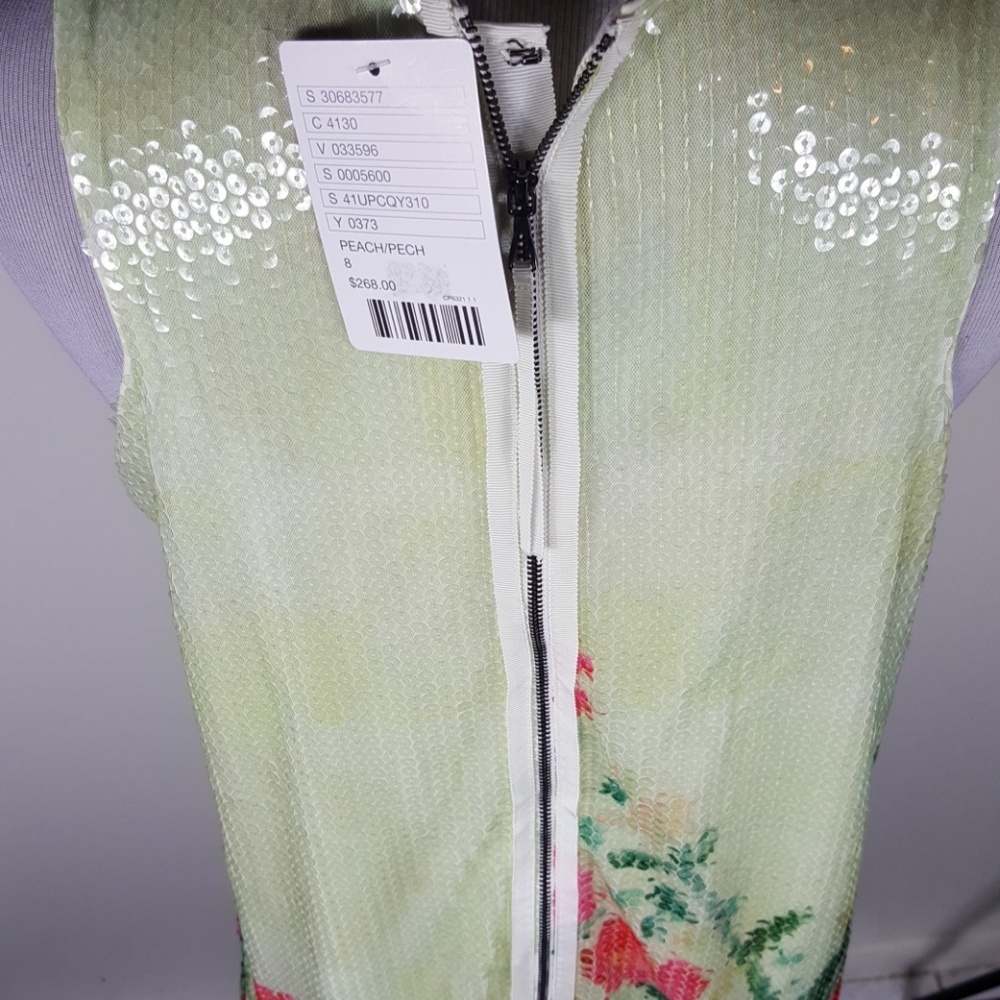 NWT Anthropologie Sequin green Peacock tutu dress - Picture 8 of 8